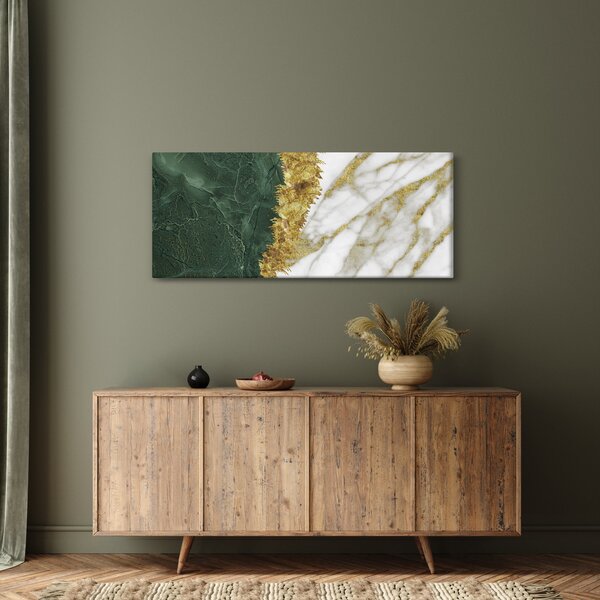 Tablou - Marmură verde N⁰1 (120x50 cm)