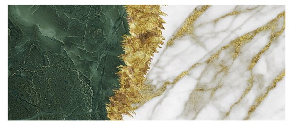Tablou - Marmură verde N⁰1 (120x50 cm)