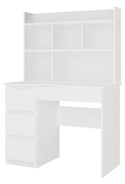 Birou Mandeville 337Cu sertare, 7x10x5cm, Alb