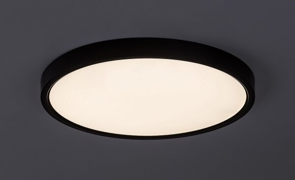 Plafonieră LED Rabalux 71072 PAULOS LED/24W/230V 4000K d. 30 cm negru