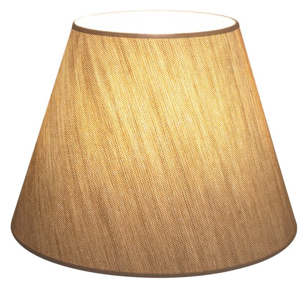 Duolla Abajur Cone, bej, înălțime 30 cm, din țesătură, Bej, Țesătură / Textil