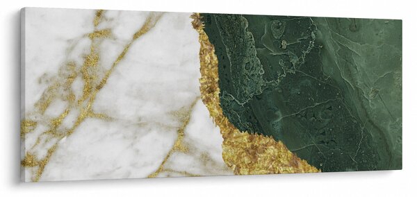 Tablou - Marmură verde N⁰3 (120x50 cm)