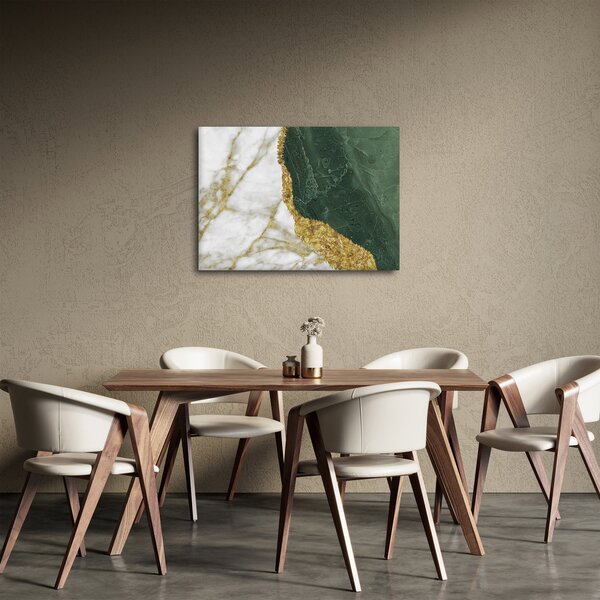 Tablou - Marmură verde N⁰3 (70x50 cm)