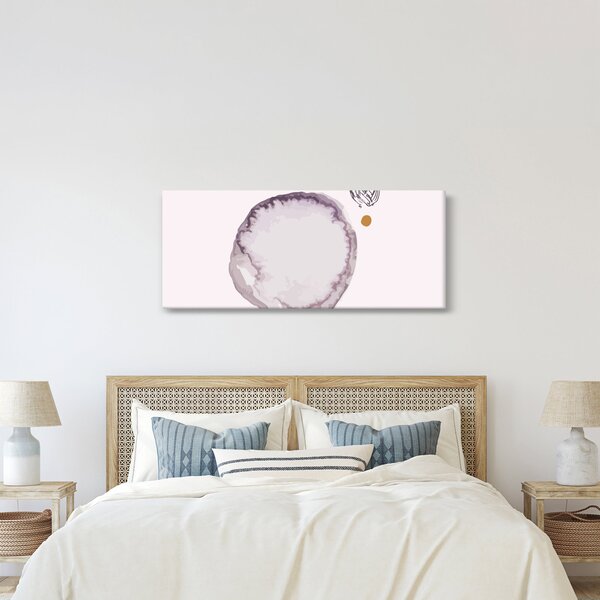 Tablou - Minimalism violet N⁰4 (120x50 cm)