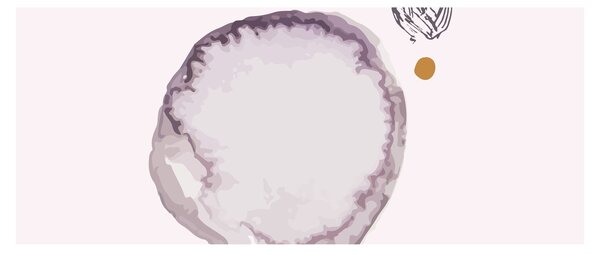 Tablou - Minimalism violet N⁰4 (120x50 cm)