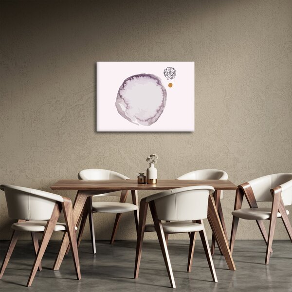 Tablou - Minimalism violet N⁰4 (70x50 cm)