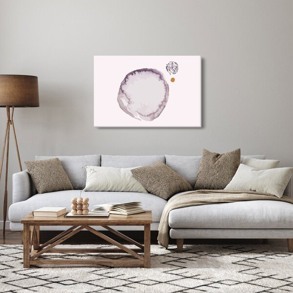 Tablou - Minimalism violet N⁰4 (90x60 cm)
