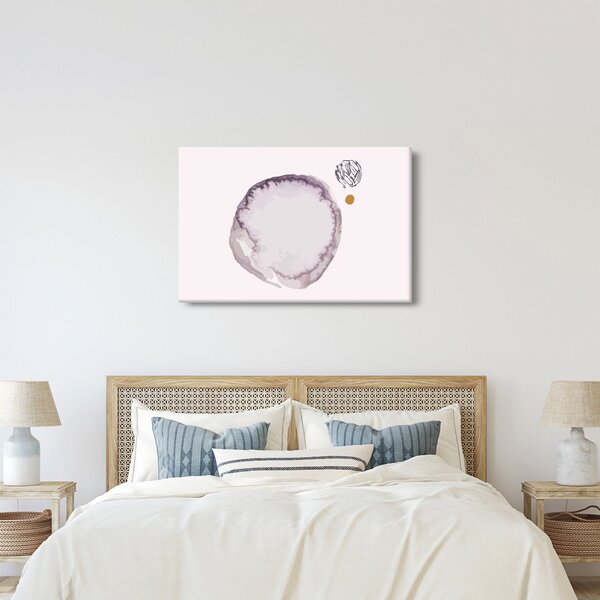 Tablou - Minimalism violet N⁰4 (90x60 cm)