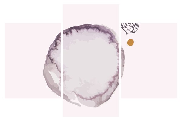 Tablou - Minimalism violet N⁰4 (90x60 cm)