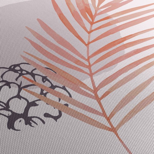 Tablou - Minimalism violet N⁰3 (90x60 cm)