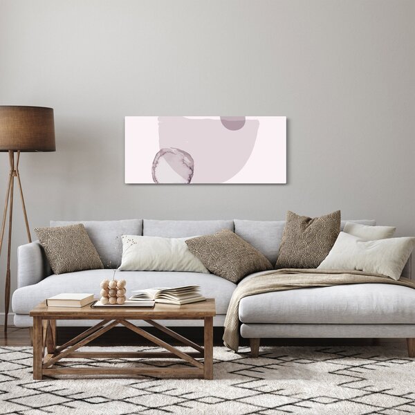 Tablou - Minimalism violet N⁰2 (120x50 cm)