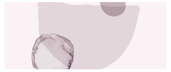 Tablou - Minimalism violet N⁰2 (120x50 cm)