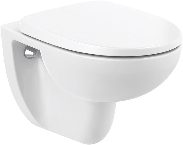 Roca Victoria vas wc agăţat fără margine alb lucios A346V03000
