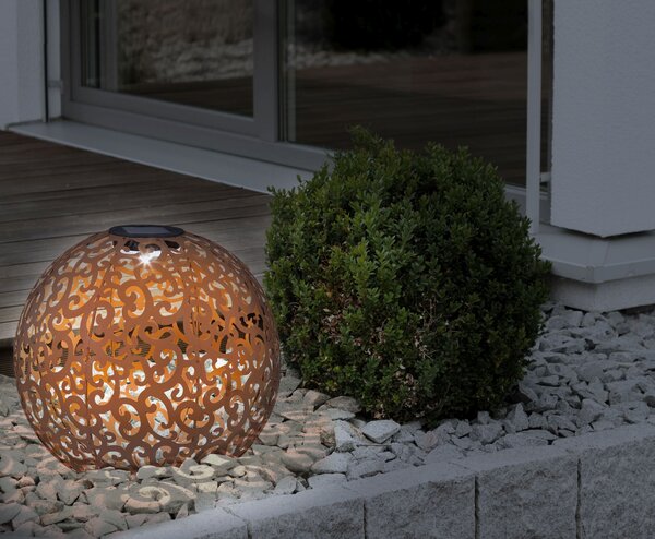 Globo Lighting Solar lampă solară de podea 1x0.12 W maro 33744R