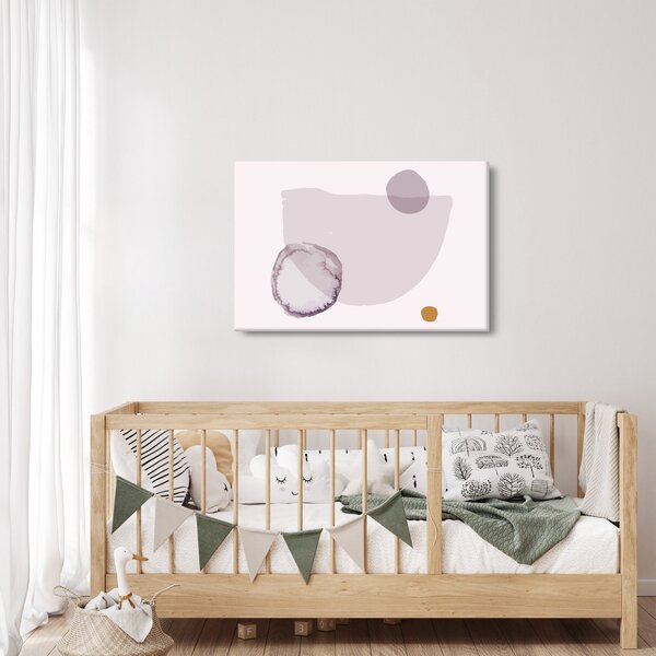 Tablou - Minimalism violet N⁰2 (90x60 cm)