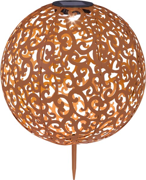 Globo Lighting Solar lampă solară de podea 1x0.12 W maro 33744R
