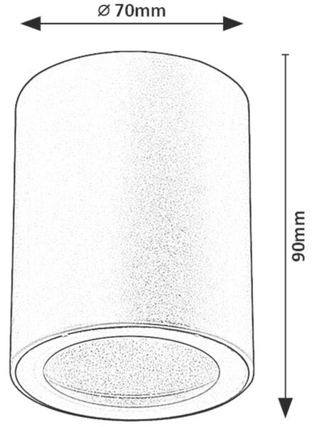 Rabalux Koven lampă de tavan 1x35 W alb 71343