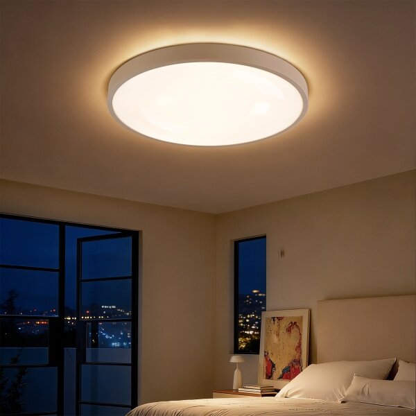 Brilagi - Corp de iluminat LED reglabil GLASS POOL DOUBLE LED/60W/230V 50 cm bej + telecomandă
