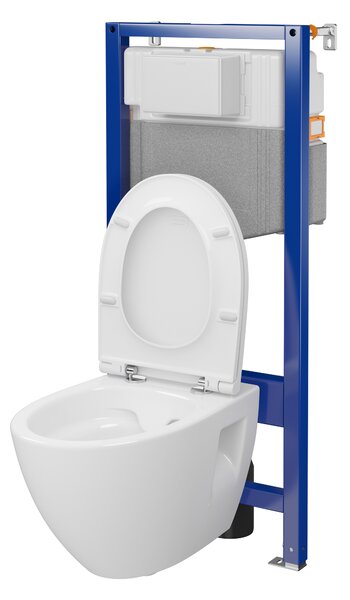 Cersanit Moduo set wc cadru cu capac S4027-002