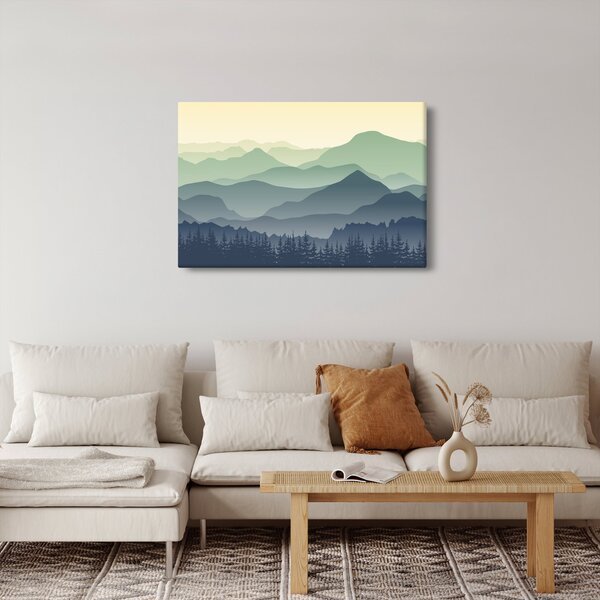 Tablou - Muntele Pădure (90x60 cm)