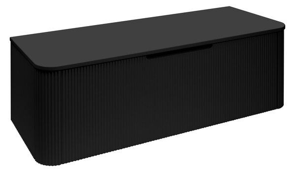 Oltens Hamnes dulap 120x46x39 cm sub chiuveta pe perete negru 60025300
