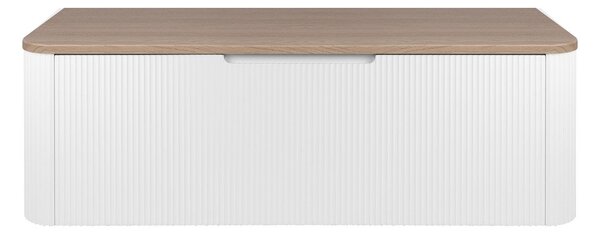 Oltens Hamnes dulap 120x46x39 cm sub chiuveta pe perete alb 60025000