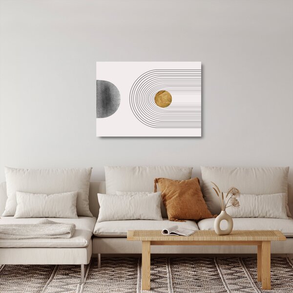 Tablou pe sticlă - Arcuri rustice N⁰1 (70x50 cm)