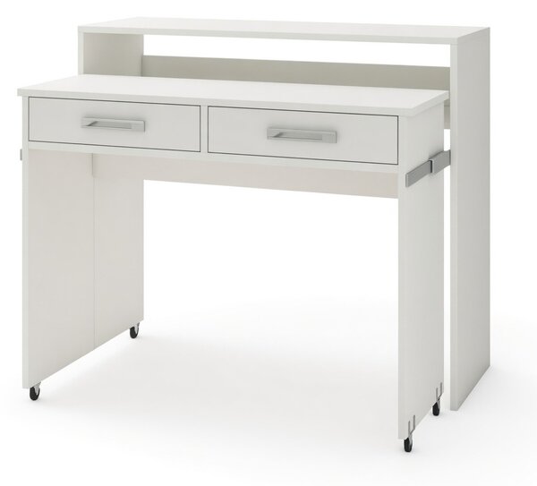 Birou Gilroy 103Cu sertare, 7x10x4cm, Alb