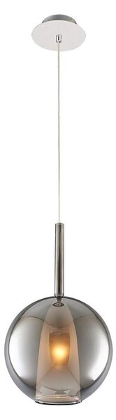 Lustră suspendată pe cablu MUSCAT 1xE14/40W/230V, fumurie