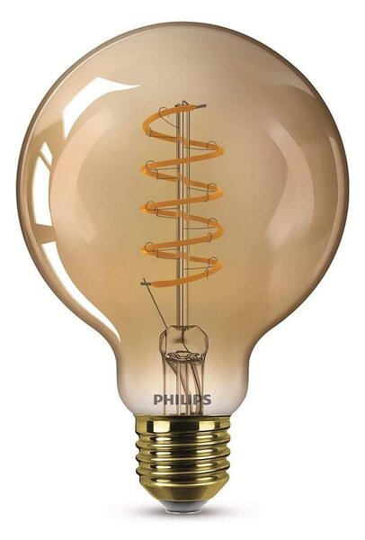 Bec LED vintage Philips G93 E27/4W/230V dimabil 1800K