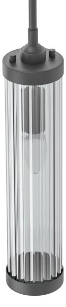Open Design OR85310 - Pendul FIATTO cu cablu, 1xE14/12W/230V, negru