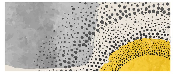 Tablou - pictură abstractă de plajă N⁰3 (120x50 cm)