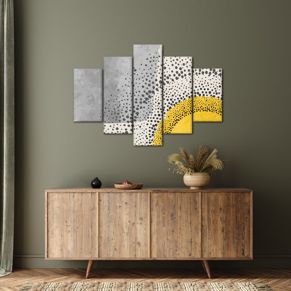 Tablou - pictură abstractă de plajă N⁰3 (150x105 cm)