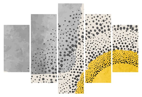 Tablou - pictură abstractă de plajă N⁰3 (150x105 cm)