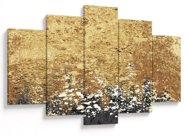 Tablou - Structura de aur N⁰3 (150x105 cm)