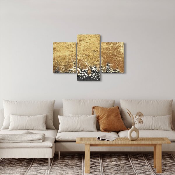 Tablou - Structura de aur N⁰3 (90x60 cm)