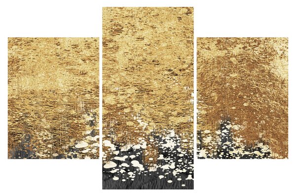 Tablou - Structura de aur N⁰3 (90x60 cm)