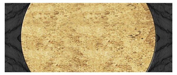 Tablou - Structura de aur N⁰2 (120x50 cm)