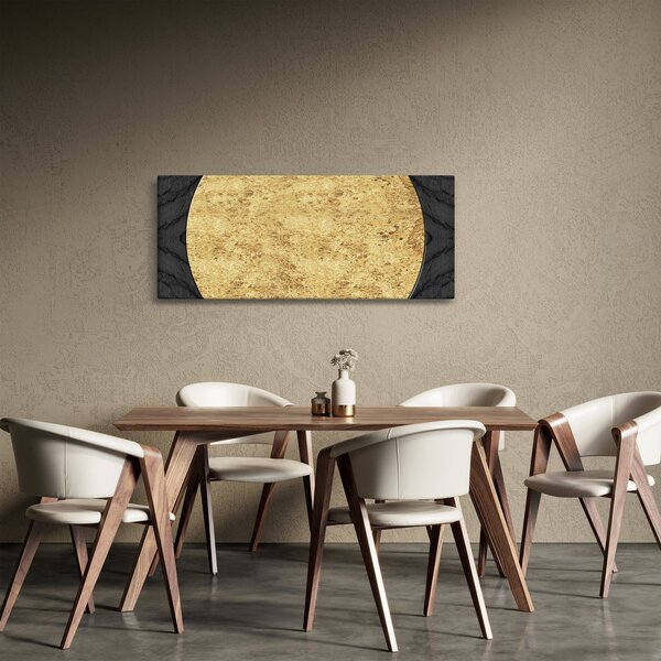 Tablou - Structura de aur N⁰2 (120x50 cm)