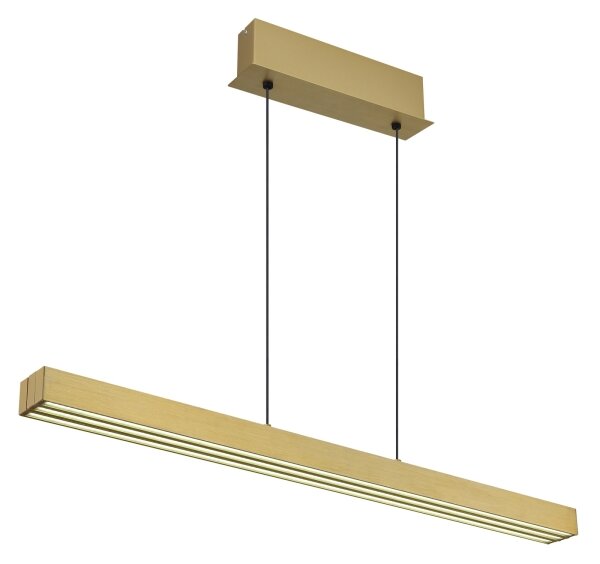 Globo 17016G - LED cu reglare prin atingere, lustra pe cablu ETHAN 39W/230V 2700/4000/6000K alamă