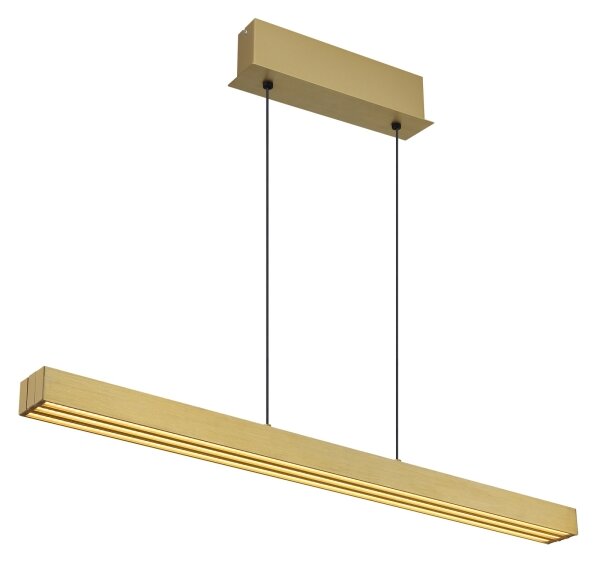 Globo 17016G - LED cu reglare prin atingere, lustra pe cablu ETHAN 39W/230V 2700/4000/6000K alamă