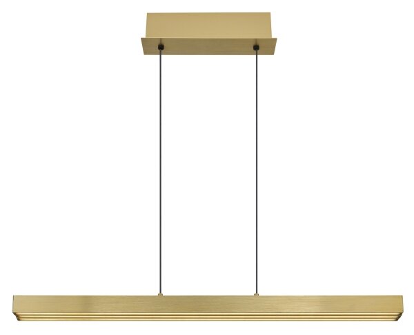 Globo 17016G - LED cu reglare prin atingere, lustra pe cablu ETHAN 39W/230V 2700/4000/6000K alamă