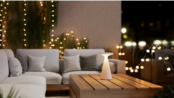 Osram - LED RGB reglabilă, reîncărcabilă, pentru exterior, lampă de masă TWIST LED/1,35W/3,7V 1800 mAh IP44