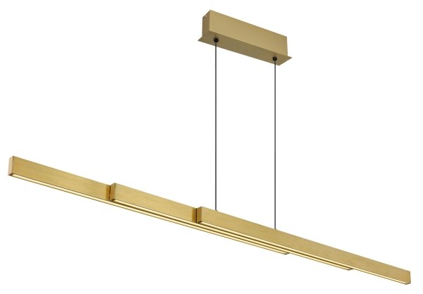Globo 17016G - LED cu reglare prin atingere, lustra pe cablu ETHAN 39W/230V 2700/4000/6000K alamă
