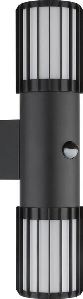 Globo 32160-2S - Corp de iluminat exterior cu senzor MERVIN 2xE27/15W/230V IP54