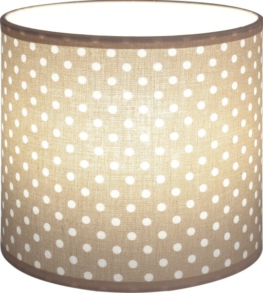 Brilagi - Abajur universal BOBO E27, diametru 15 cm, bej cu buline
