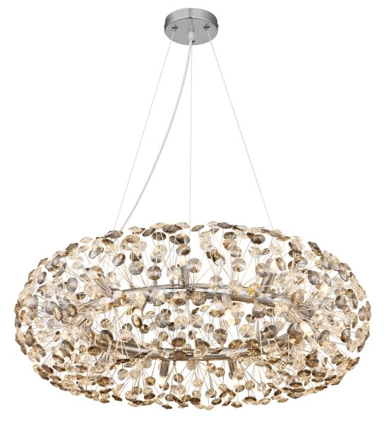 Globo 64135H3C - Candelabru LED cu cristale suspendat pe cablu KATRINA 20xG9/3,5W/230V