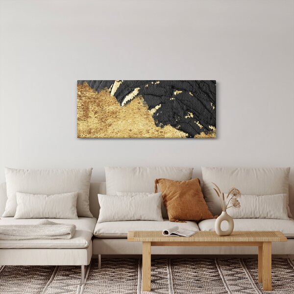 Tablou - Structura de aur N⁰1 (120x50 cm)