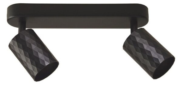 Spot FAMA 2xGU10/30W/230V negru
