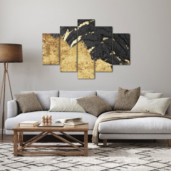 Tablou - Structura de aur N⁰1 (150x105 cm)
